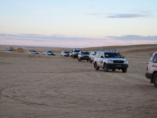 desert convoy